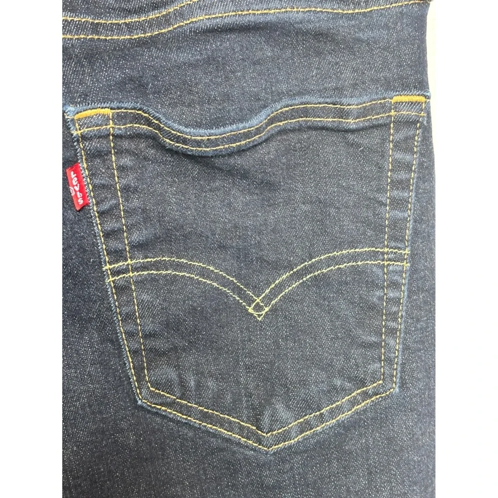 Levis 541 Athletic Taper Jeans Mens 34x34 Dark Indigo Blue Denim 18181-0423